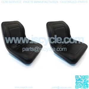 (2) New Black HIGH BACK SEATS for ARCTIC CAT PROWLER Replaces 1506-925 ATV UTV by The ROP Shop