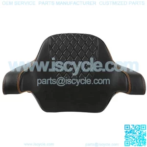 Chopped Tour Pack Trunk Wrap Backrest Pad Fit For Harley Road Street Glide 2014-2020