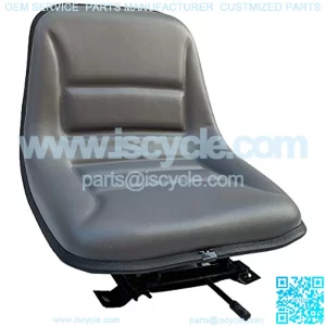 Forklift Universal Seat Forklift Suspension Seat Excavator Seat Waterproof with Sliding Track Adjustable