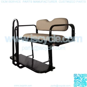 ProFX Rear Seat Kit with Grab Bar for EZGO RXV (2008-Up) Golf Cart - Stone