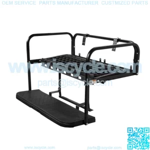 MACH3 Golf Cart Rear Seat Steel Frame ONLY for Club Car DS Golf Carts