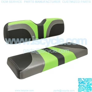Blade Golf Cart Front Seat Covers for Club Car DS - Lime Green/Charcoal/Black