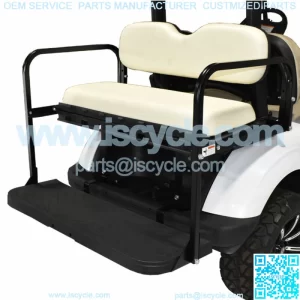 MACH3 Rear Flip Seat for Yamaha G-Series Golf Carts G19-G22 - Ivory