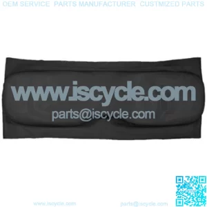 EZGO TXT Golf Cart Front Seat Cover - Black Seat Backrest