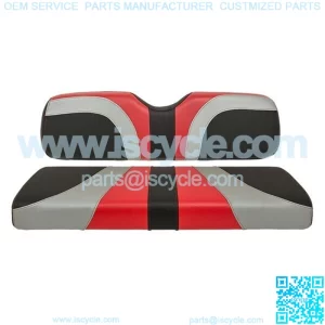 Blade Golf Cart Rear Seat Covers for Genesis 250/300 - Red/Silver/Black
