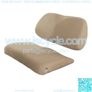 Diamond Air Mesh Seat Cover - Tan - for Golf Cart