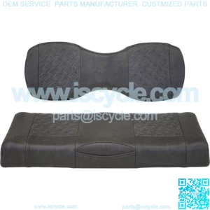 Executive Golf Cart Seats for Genesis Rear Seat Kits - Charcoal