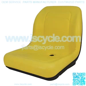 2 Yellow Vinyl Seats Fits John Deere Fits Gator Model E-Fits Gator CS CX 4x4