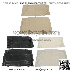 Front Vinyl Seat Covers Set for EZGO TXT 1995-2013 Golf Cart