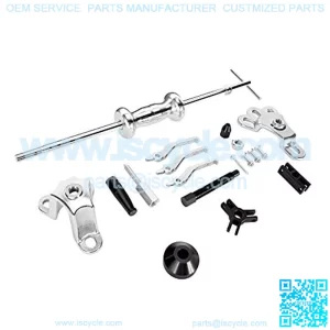 Slide Hammer, Orion Motor Tech 9-Way Internal/External Slide Hammer Puller Set - Pulls Hubs, Rear Wheel Axle Shafts, Bearings, Bushings, Seals, Retainers