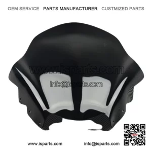 Black PVC Windscreen for Yamaha XMAX 125/X-MAX 250 (2010-2013)