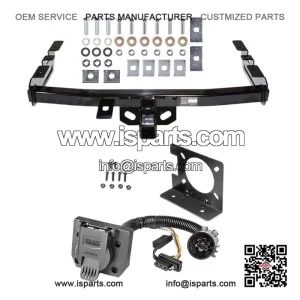 1999-2007 Chevy Silverado/GMC Sierra 1500HD/2500LD Trailer Hitch + 7-Way Wiring