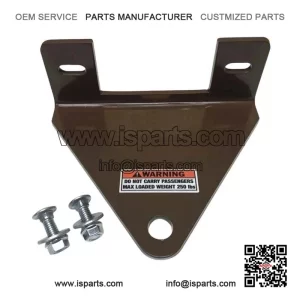 Heavy Duty Trailer Hitch for Grasshopper 718, 718K, 718D with Dual Tail Wheel