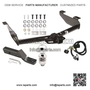 2007-2010 Chevy Silverado 2500HD/3500HD Complete Trailer Hitch Package with Wiring Kit