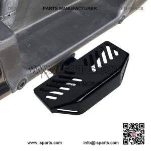 TLAPS Heavy Duty Rear Trailer Hitch Step with 2" Receiver - Black - Fits Chevy/Dodge