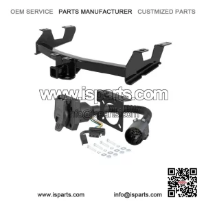 2011-2014 Silverado 2500HD Trailer Hitch with 7-Pin Wiring - 8' Bed - 10K
