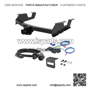 10K 2" Trailer Hitch for 2011-2014 Chevy Silverado 2500HD - 5-Pin Wiring, 8' Bed
