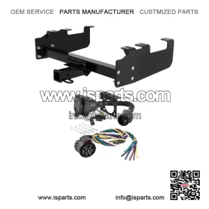 6K Trailer Hitch for 1997 Ford F250 HD - 7-Pin Wiring (Fits with 10" Step Bumper)