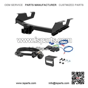 2011-2014 GMC Sierra 2500HD Trailer Hitch with 5-Pin Wiring - 8' Bed - Standard Bumper - 8K Capacity - 2" Receiver