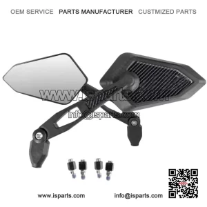 Silver Logo Street Limited Mirrors for Yamaha XMAX 125/250