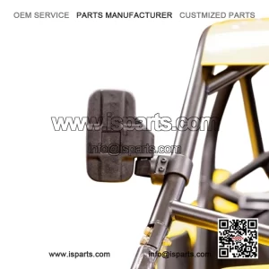 Universal Clamp-On Folding Side Mirrors for Can-Am UTVs