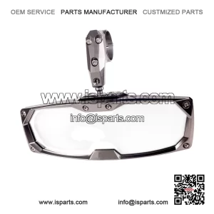 1.75-Inch Round Tube Billet Aluminum Rearview Mirror for Polaris Ranger