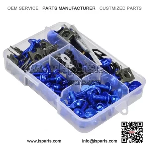 150-Piece M6/M5 Fairing Bolt Kit for Yamaha XMAX 125 Motorcycle Screws & Nuts Set