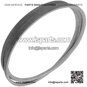 TCU18603 54-Inch Replacement Deck Drive Belt Compatible with John Deere ZTrak 727A Mower - 155" x 5/8" Size
