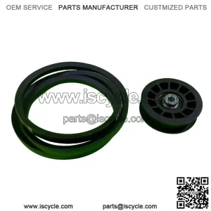 Drive Idler Pulley And Drive Belt 539110411 & 539110311 For Husqvarna Z254F