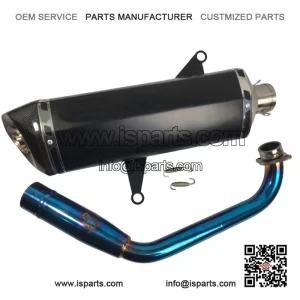 Custom Full Exhaust System for Yamaha XMAX 300 (2016-2023) - Fits XMAX 125