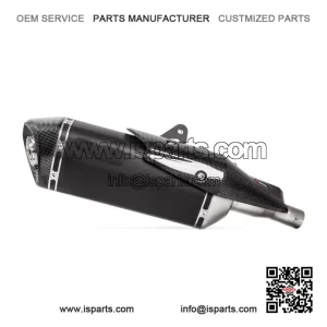 Titanium Black Approved Exhaust Terminal for 2024 Honda X-Adv 750