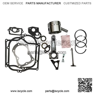 Rebuild Kit With Standard Piston, Rod, Exhaust Valve For 5HP