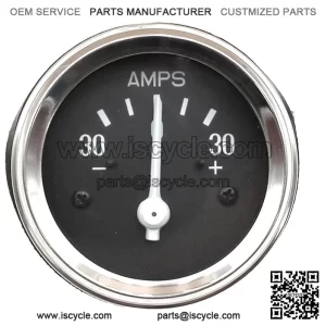 For John Deere 110, 112, 140 Garden Tractor 1968-1974 ?C Amp Gauge Chrome Ring, Replaces AM312