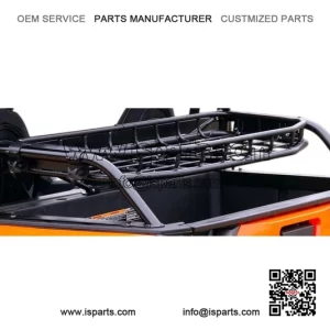 Storage Dump Bed Cargo Rack with Bed Rails for Polaris General 1000 and General 4