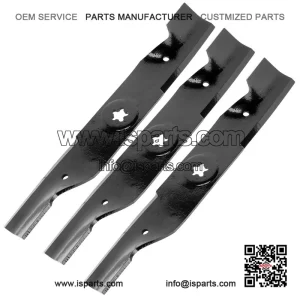 16-3/4" 5-Point Star Notched High-Lift Blade ?C Fits 48" Deck Husqvarna & Poulan