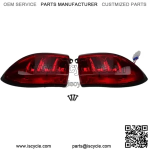 LED Tail Light Assembly for Club Car Precedent & Tempo (2004-Up) | Replaces OEM #102529001 | 12V