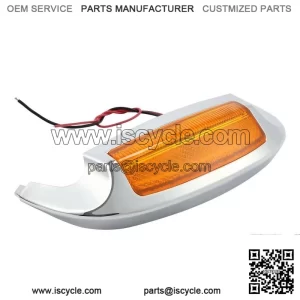 Front Fender Tip Orange Light ?C Fit Harley Tri Glide Ultra Classic 2014-22