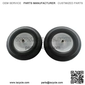 4.10/3.50X6 No-Flat Wheel Assembly (2-Pack) ?C Fits Little Wonder 4164204 Blowers
