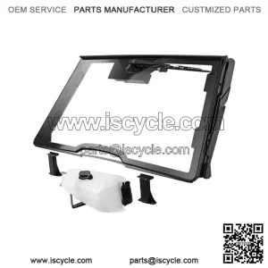 Glass Windshield & Wiper Kit for 2021-2025 Yamaha Wolverine RMAX4 RMAX2 X2 X4
