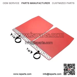 Red Mud Flaps Splash Guard L-SIZE ?CLAND CRUISER LC100 LX470 HILUX 4RUNNER