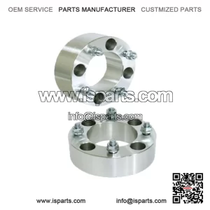 4x137 12x1.25mm 2 Inch Wheel Spacer Pair for SXS Off Road UTV ATV Quad Bike