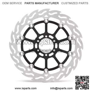 Flame Design Front Floating Brake Disc for QJMOTOR SRT 800 X (2024-2025) - Custom Brake Rotor