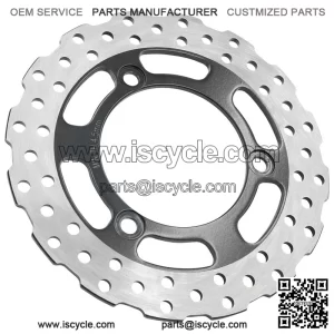 For Kawasaki Ninja 250R EX250J 2008 2009 2010-2012 Rear Brake Disc Rotor With Pad