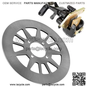 For Yamaha Raptor 700 YFM700R 2006 2007 2008 Front Rear Brake Disc Rotor With Pads