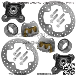 For Suzuki LT-Z400 LTZ400Z Quadsport Z400 2003-14 Front Caliper Brake Disc Pad