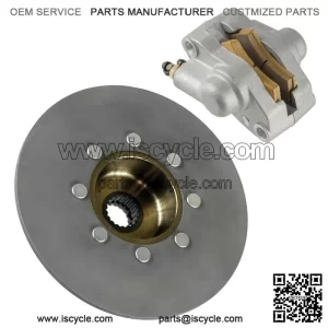 For Yamaha Viking 700 YXM700 EPS 2014-26 2x Front Rear Brake Disc Rotor With Bolts