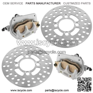 For Honda Fourtrax 400 TRX400EX 1999-04 Rear and Front Brake Disc With Bolt and Caliper