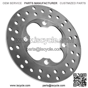 Fits Honda Rancher 420 TRX420FPE 4x4 ES 2009-13 2 Front Brake Disc Rotor With Pads