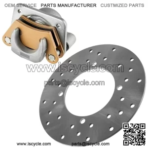 Can-Am Rear Brake Disc Rotors 705601511 715900381 715900382 With Brake Pads