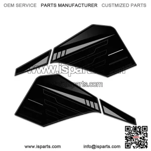Gray Tank Side Protector Adhesives (L-181) for QJ Motor SRT 700 / X (2024+) - Scratch Protection